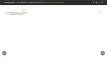 Tablet Screenshot of drluisfernandoreyes.com
